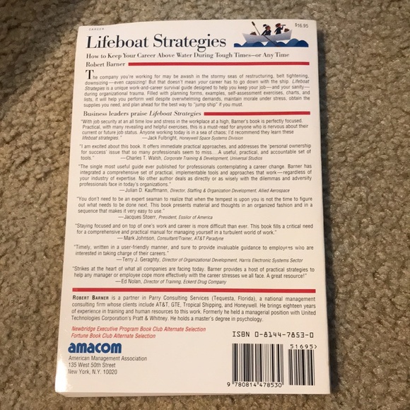 ✨3/$12✨ Lifeboat Strategies by Robert Barner - Picture 2 of 2
